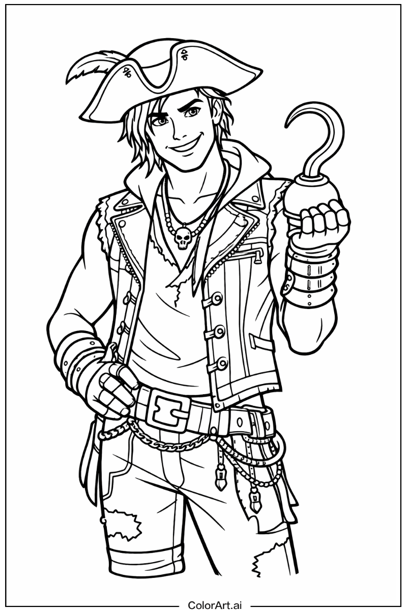 Harry hook Descendants Design 3