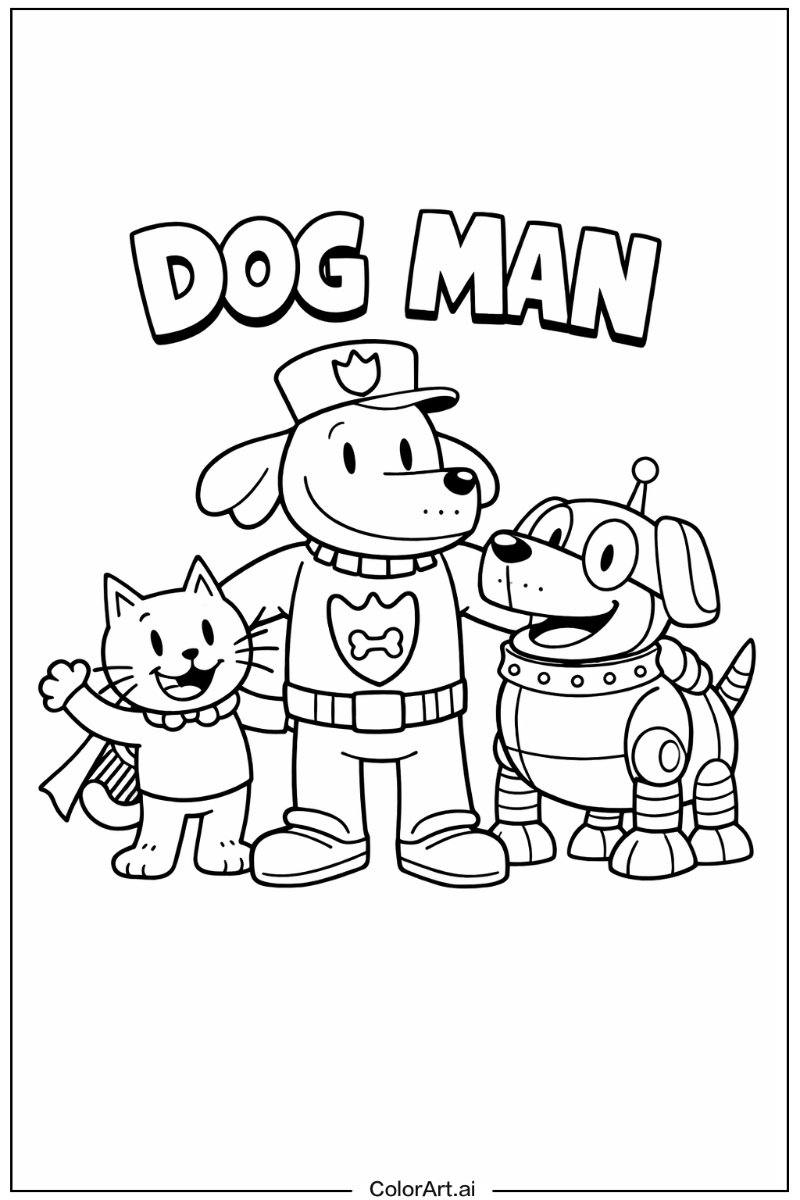 dog man with Friends 2