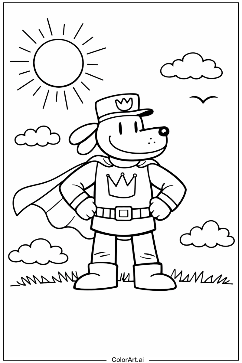 dog man Under the Sun 4