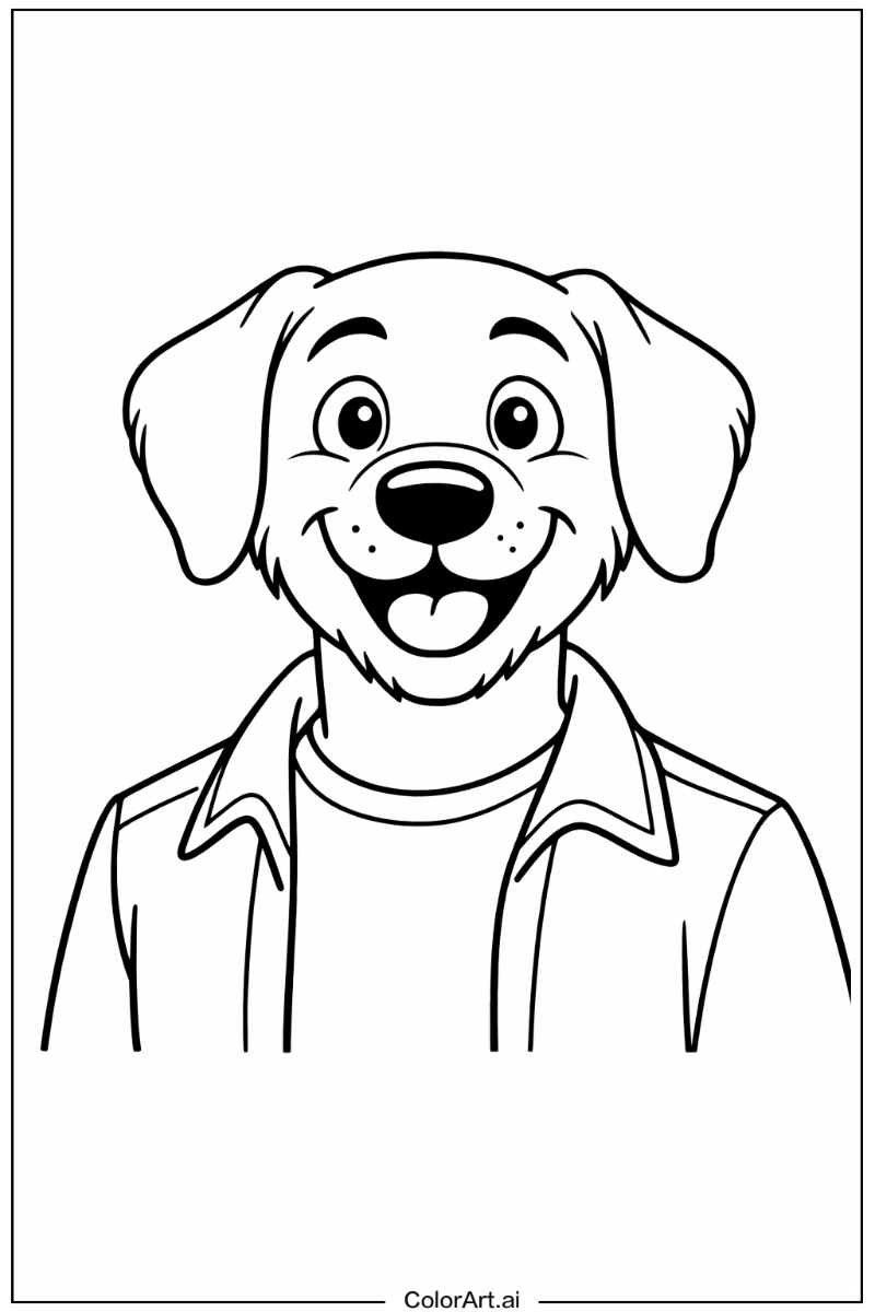 Smiling dog man 5