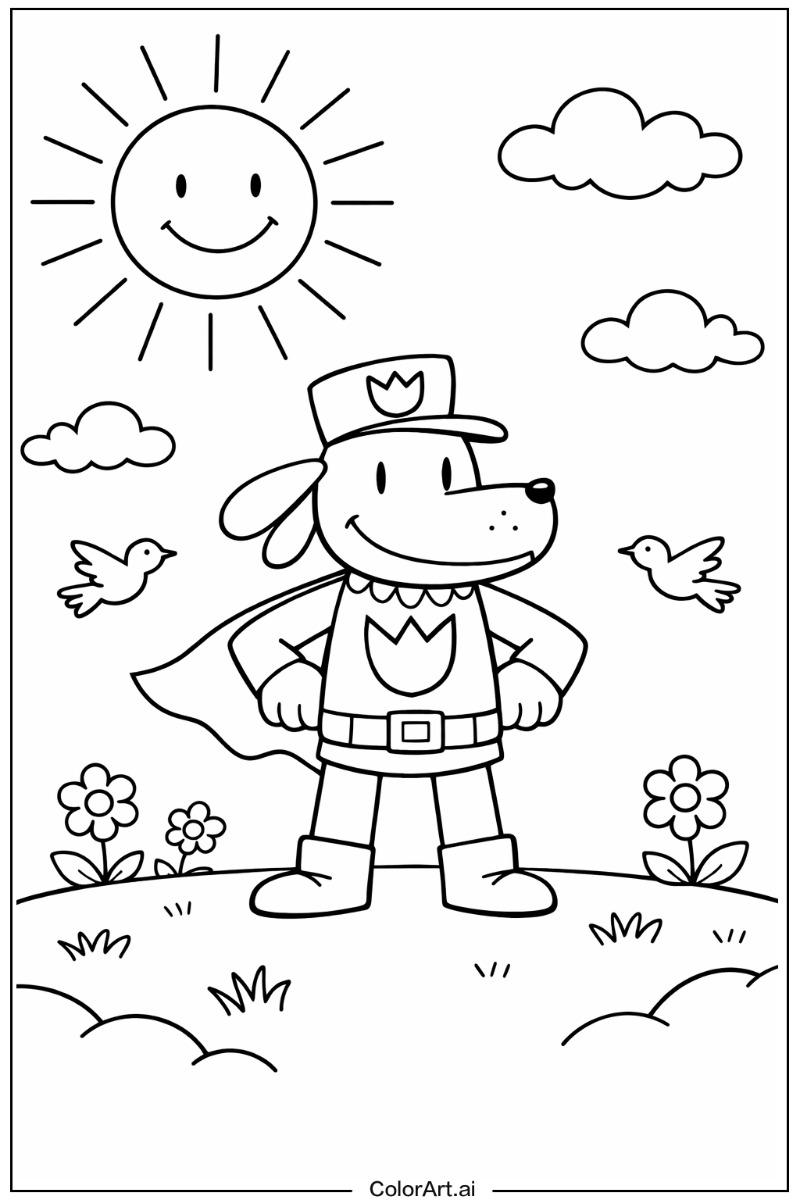 dog man Under the Sun 1