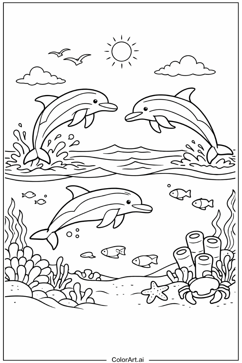 Dolphin with Common dolphin Theme 2