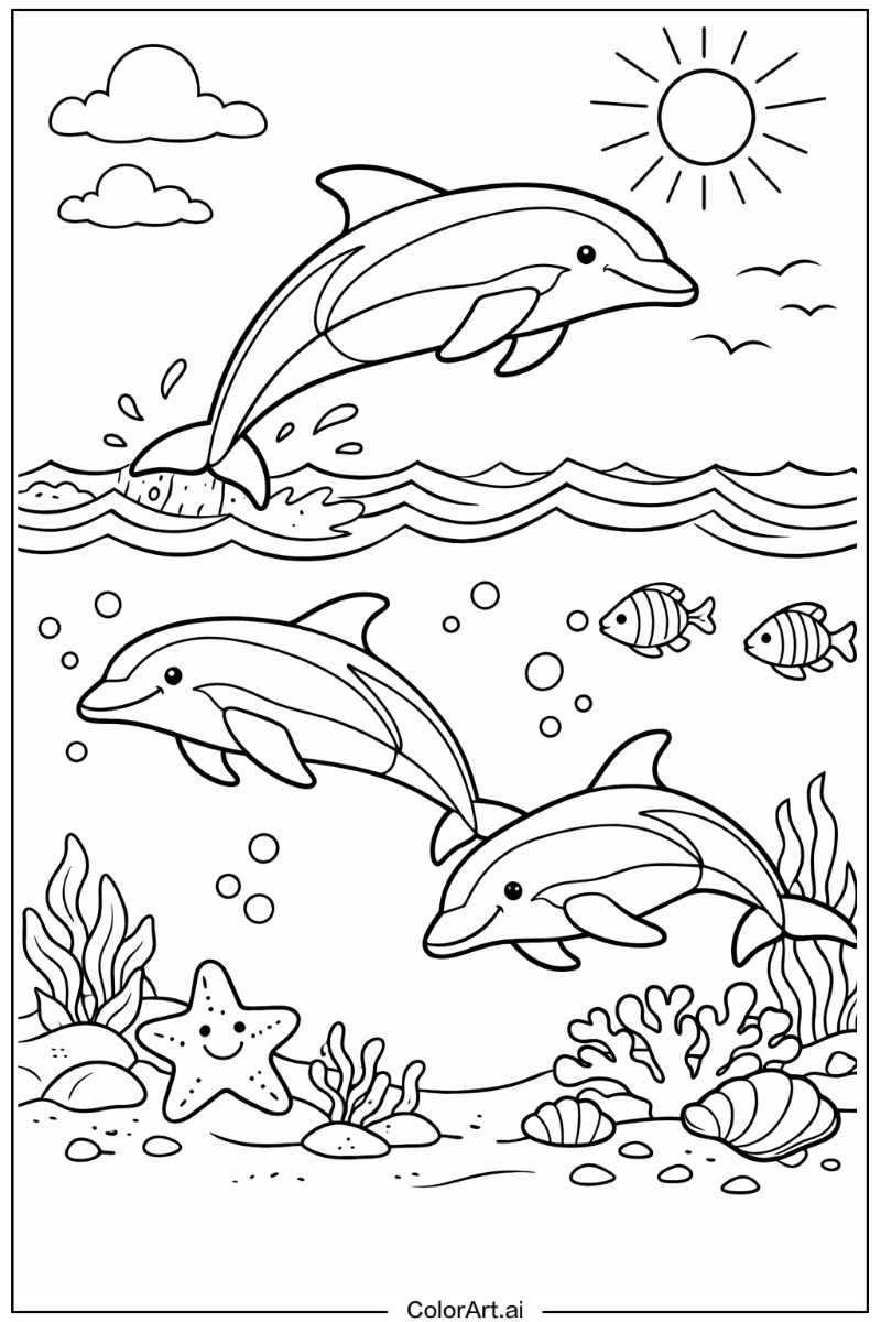 Pacific white-sided dolphin Dolphin Design 2