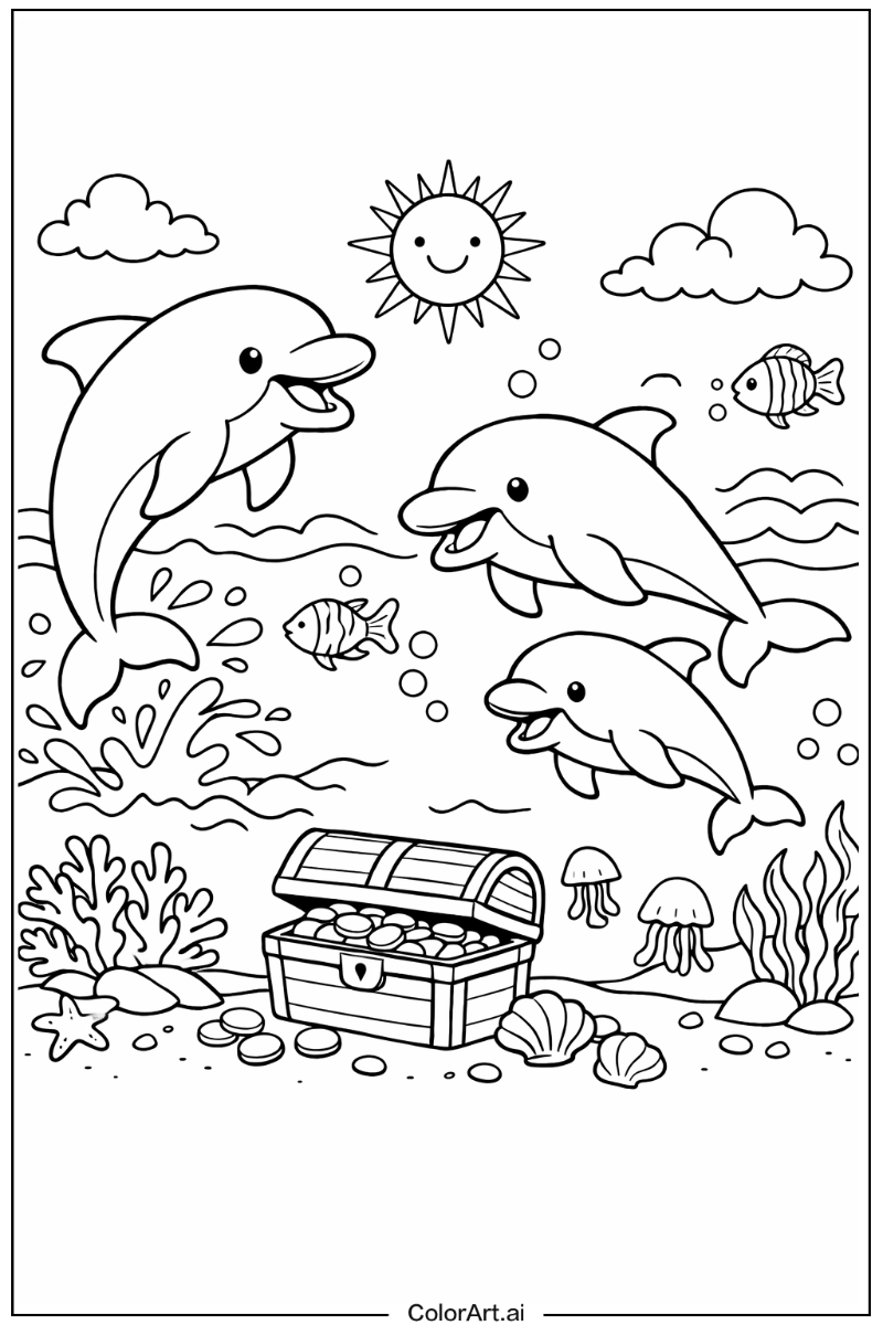 Dolphin Having Playful Fun 2