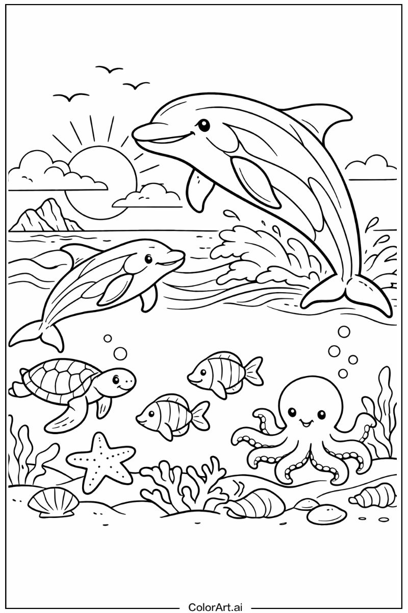 Pacific white-sided dolphin Dolphin Design