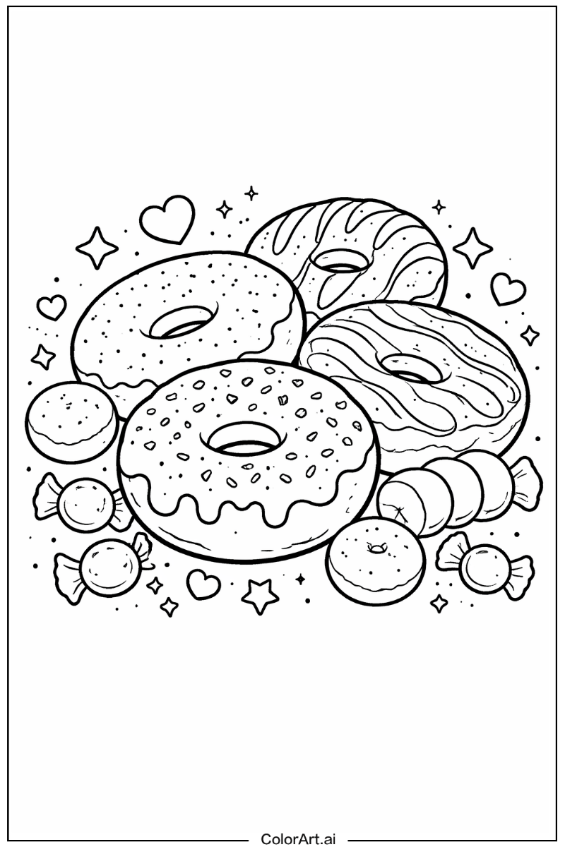 Yeast donut Donut Design