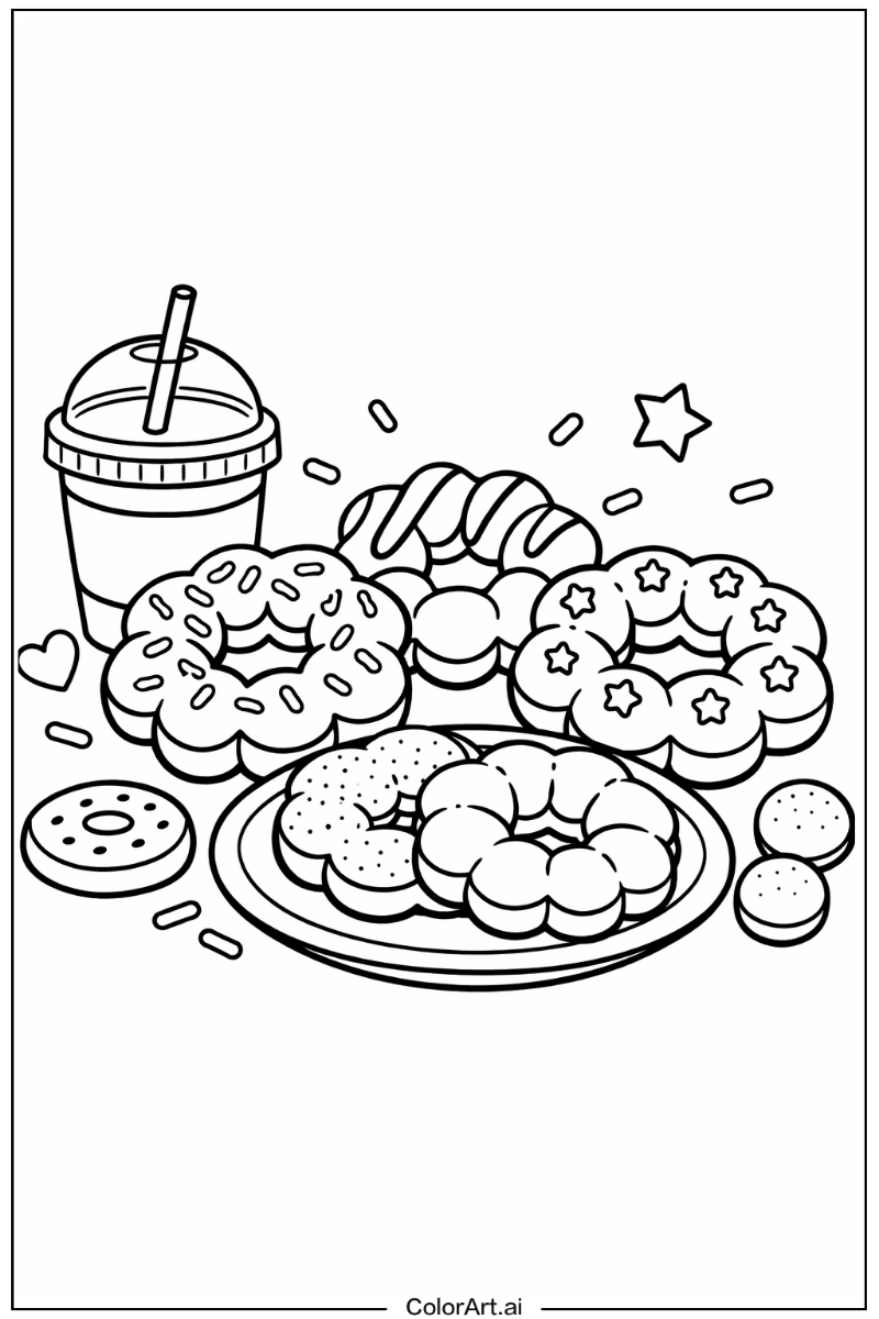 Mochi donut Donut Scene