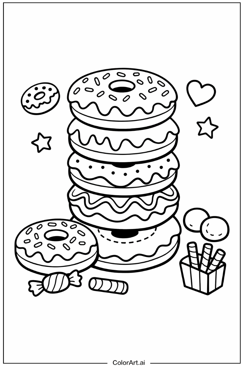 Donut stack Donut Design