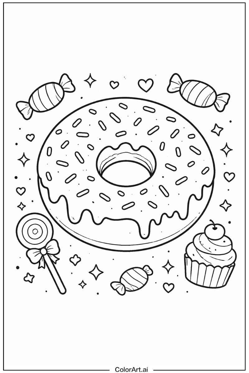 Ring donut Donut Scene