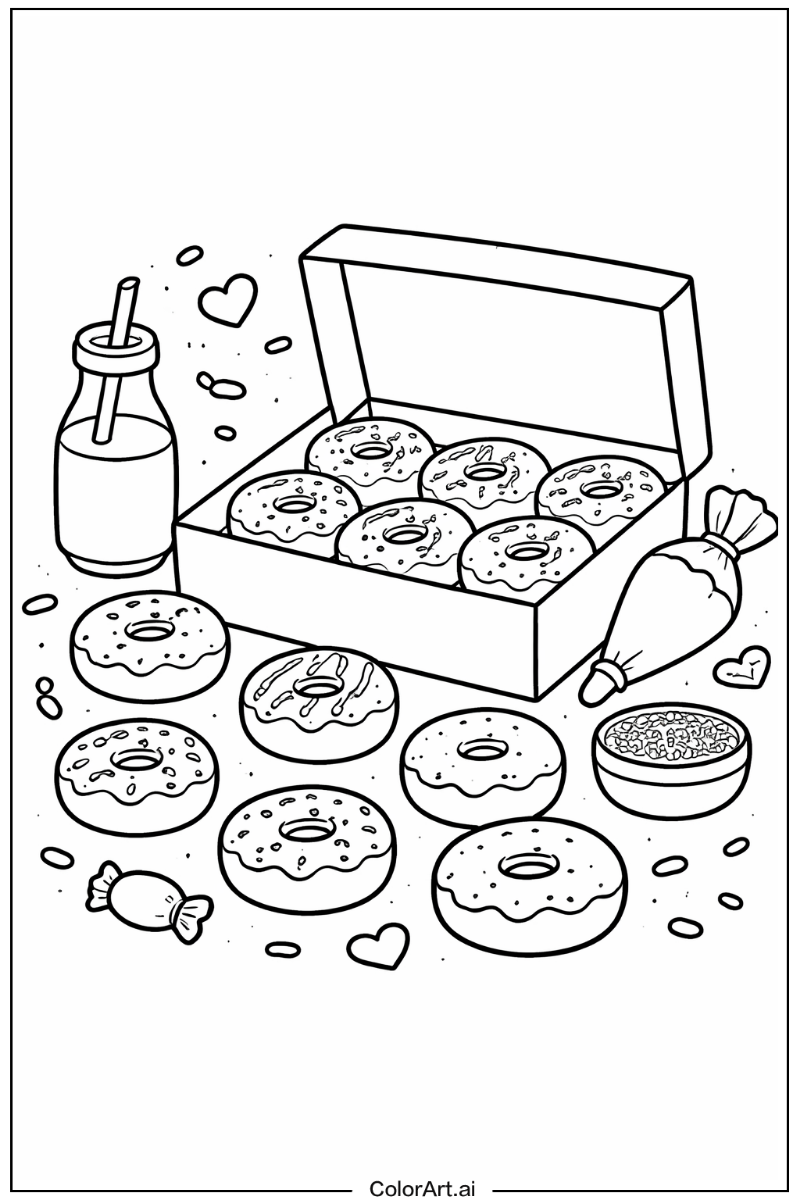 Mini donut Donut Scene 2