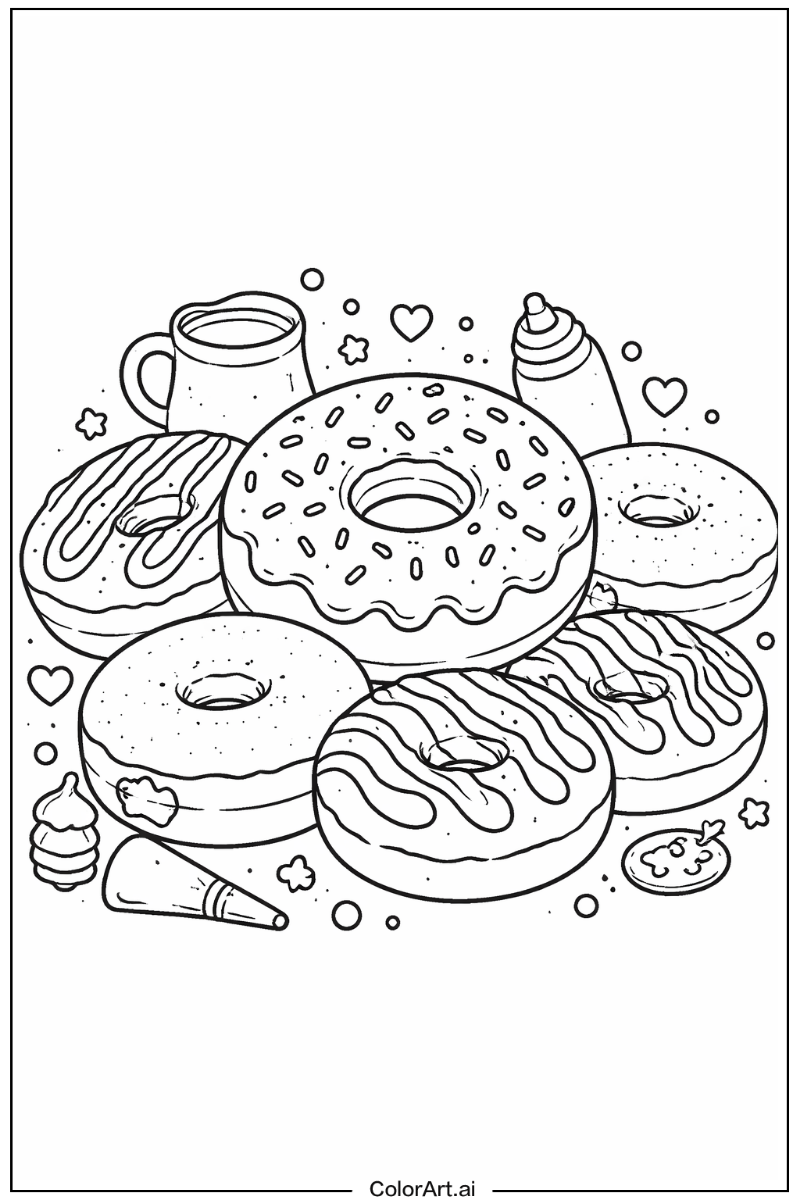 Yeast donut Donut Design 2
