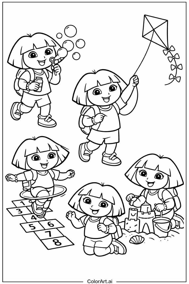 dora the explorer Having Fun 2