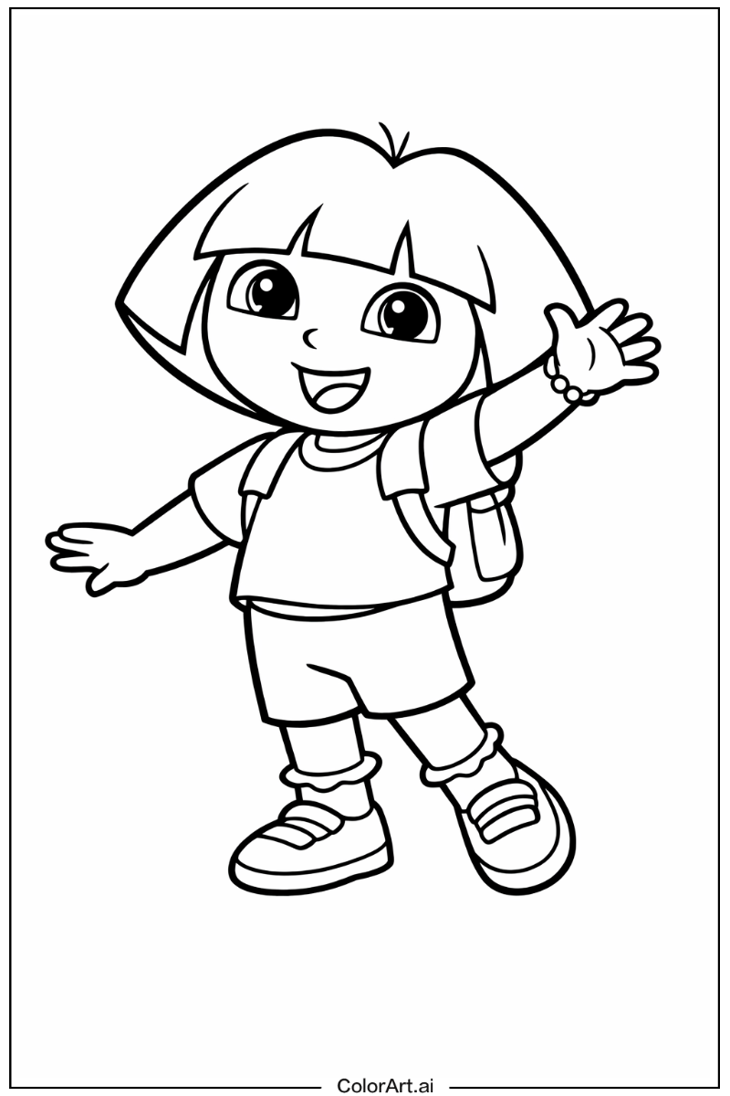 Smiling dora the explorer 3