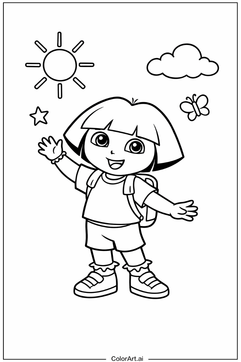 dora the explorer Under the Sun 4