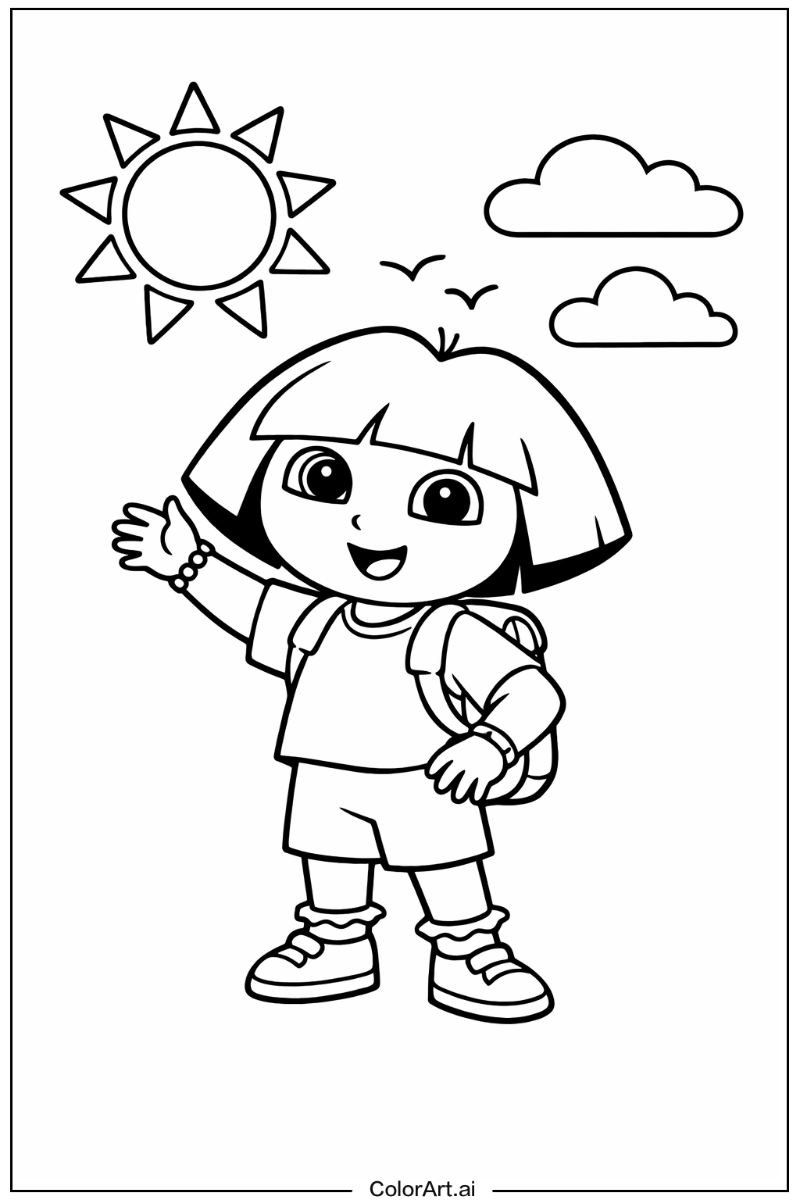 dora the explorer Under the Sun 5