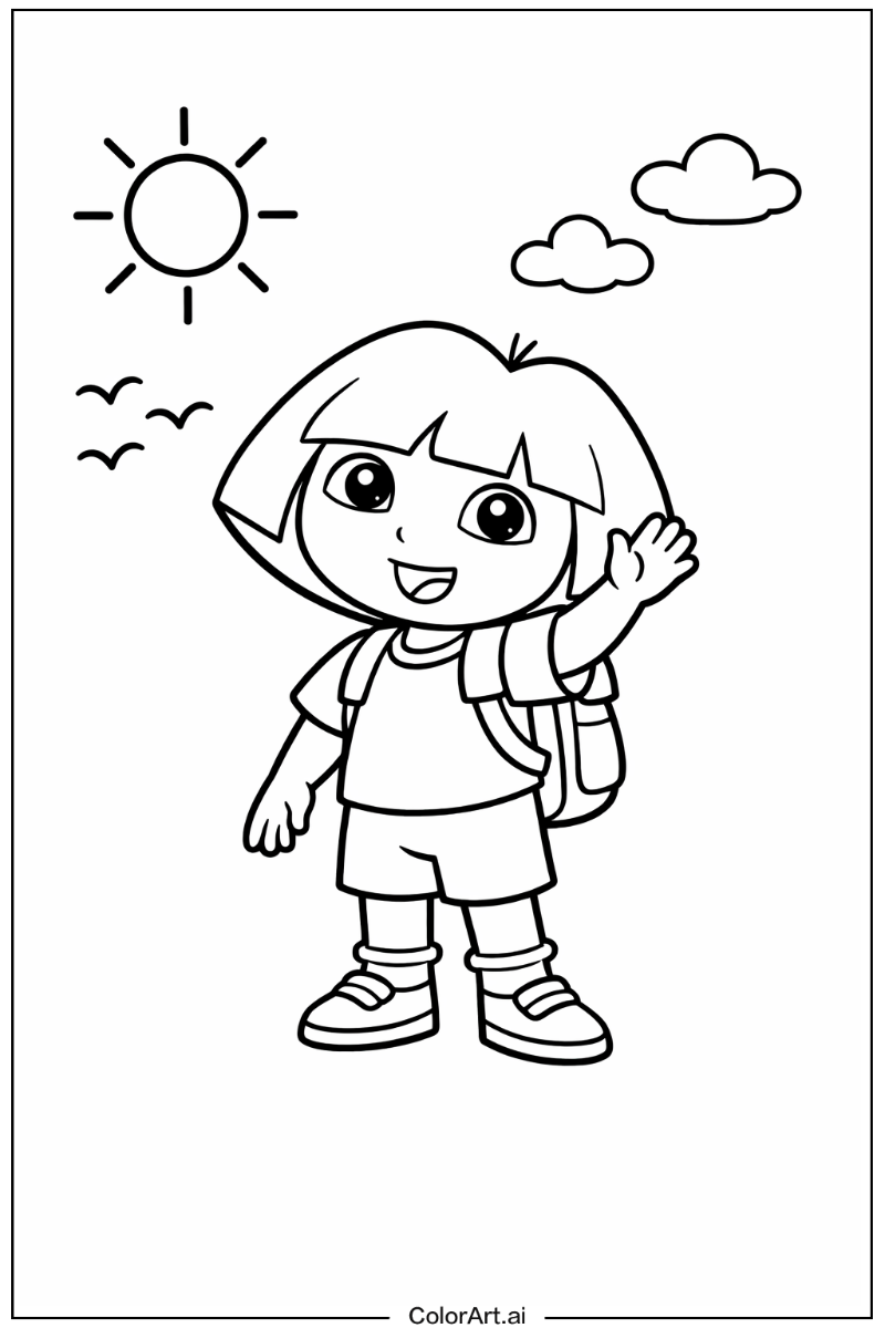 dora the explorer Under the Sun 1
