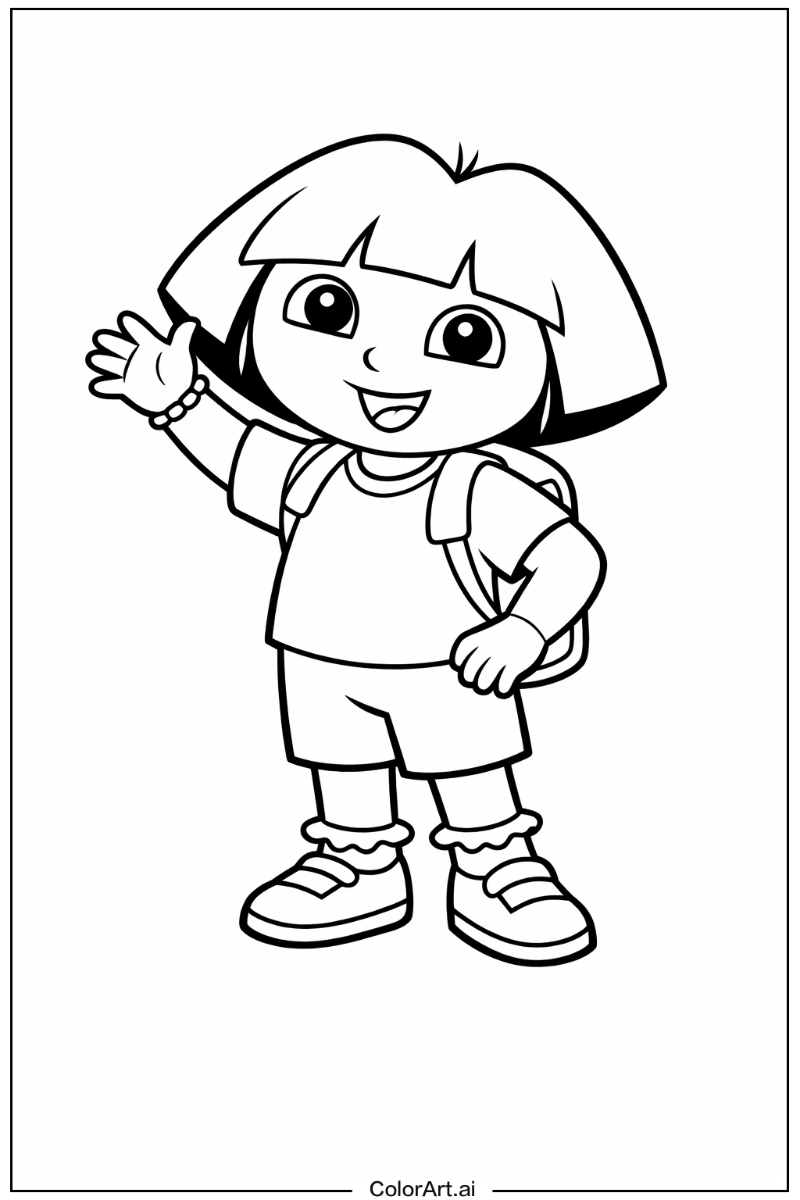 Smiling dora the explorer 1