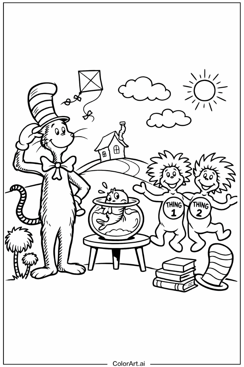 Cross Dr seuss Scene