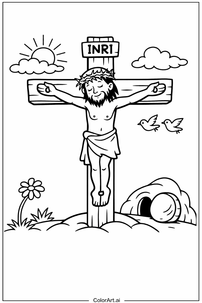 Dr seuss with Crucifix Theme