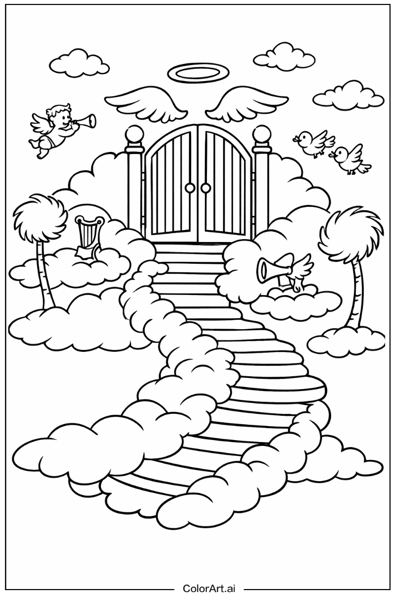Heaven Dr seuss Design