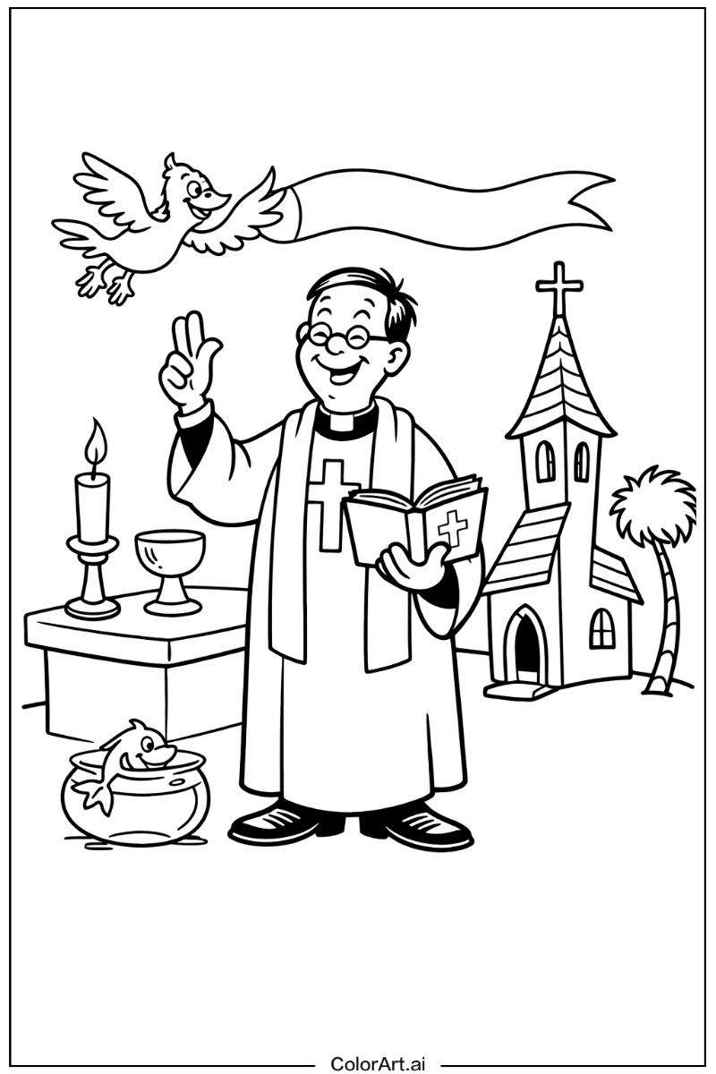 Priest Dr seuss Design