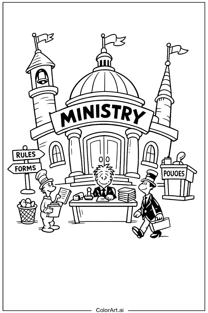 Ministry Dr seuss Scene