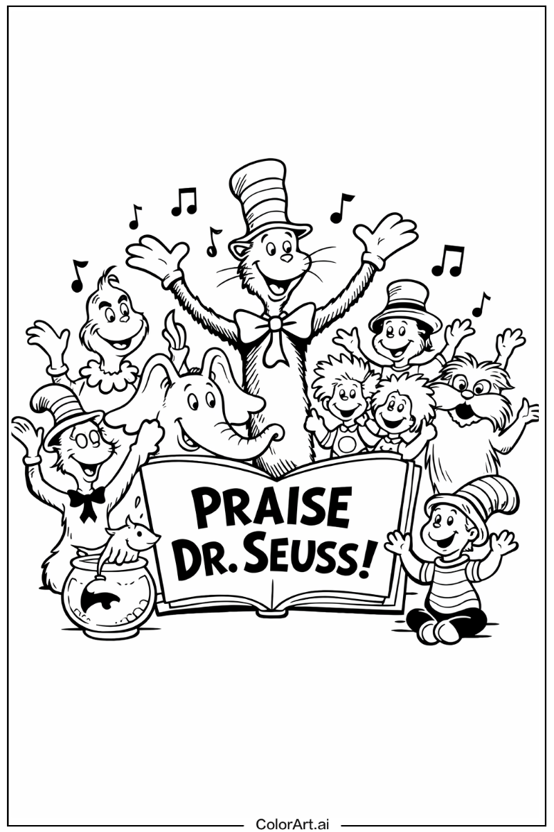 Praise Dr seuss Design