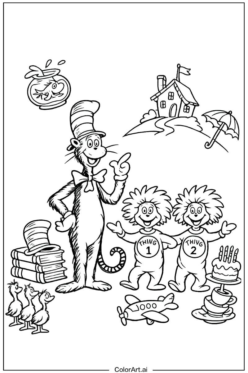 Dr seuss with God Theme