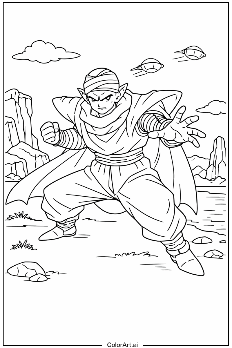 Piccolo Dragon ball z Scene 2