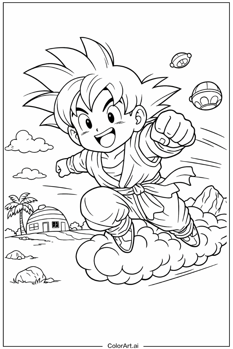 Goten Dragon ball z Scene 2