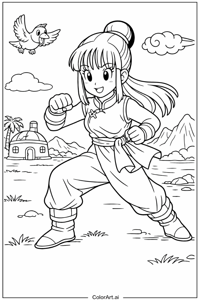 Chi-chi Dragon ball z Scene 2