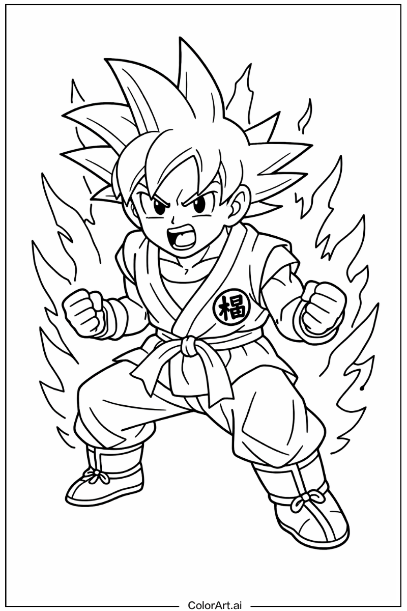 Super saiyan god goku Dragon ball Scene