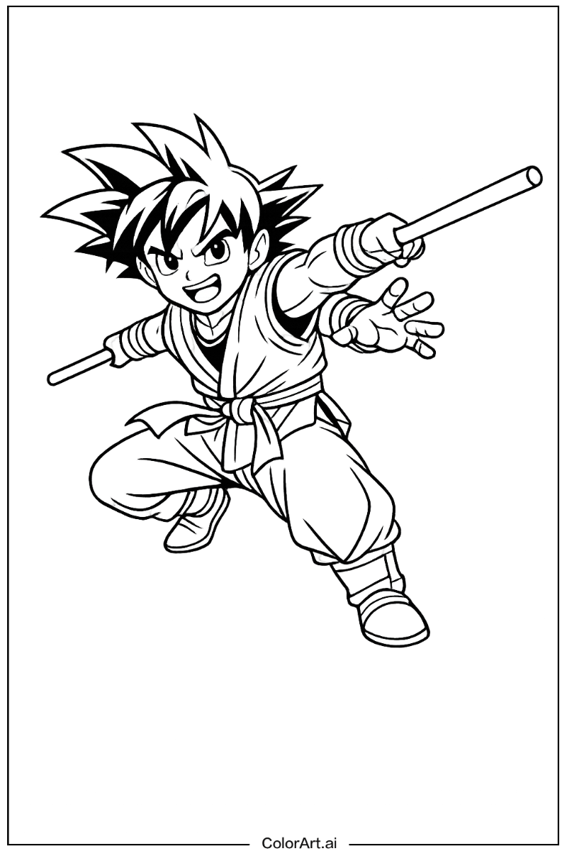 Dragon ball movie goku Dragon ball Design