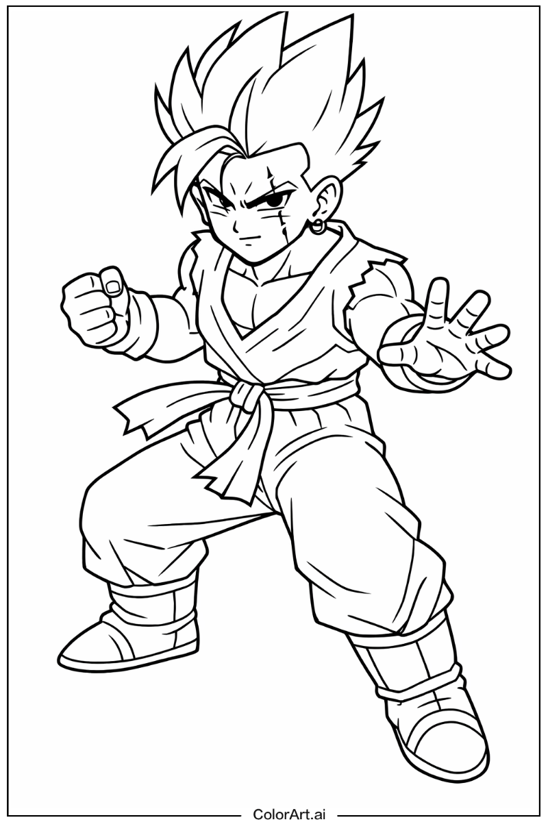 Dragon ball with Future gohan Theme