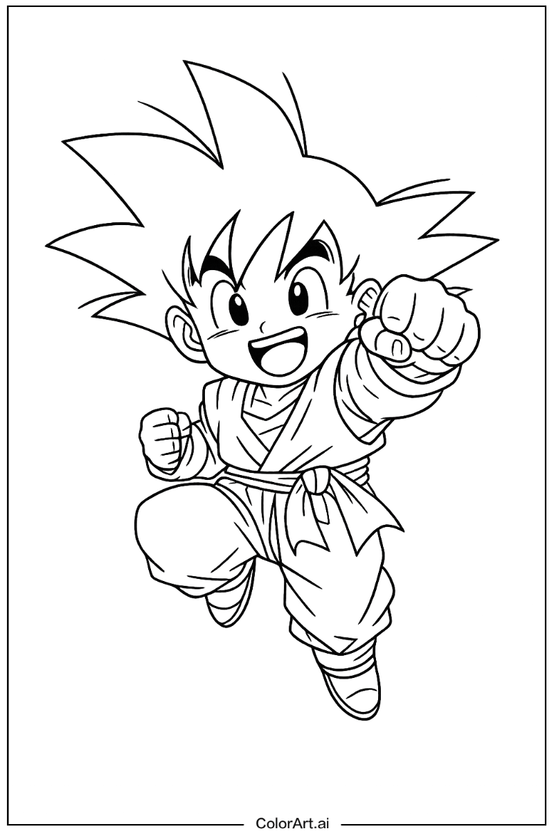 Dragon ball with Goten Theme