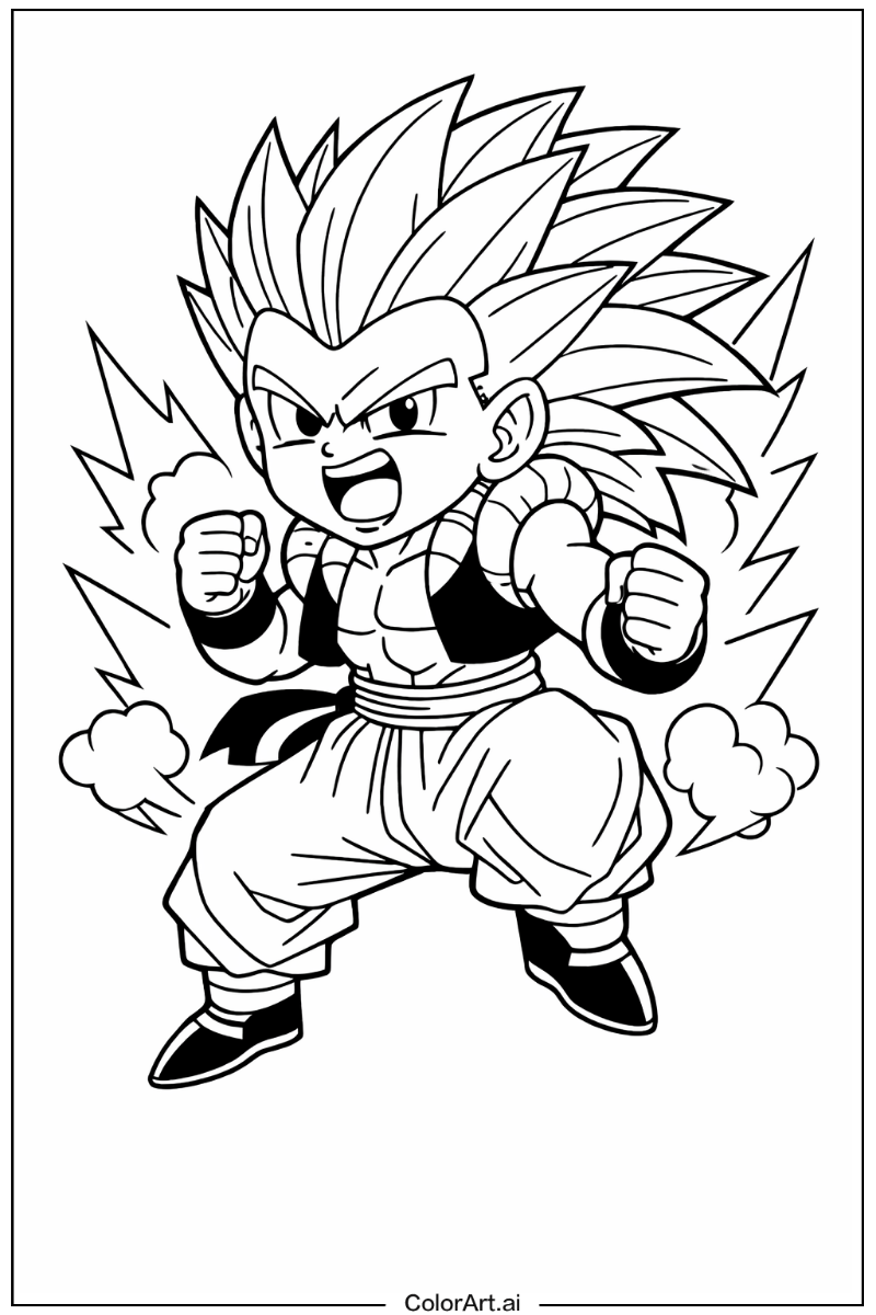 Gotenks Dragon ball Design
