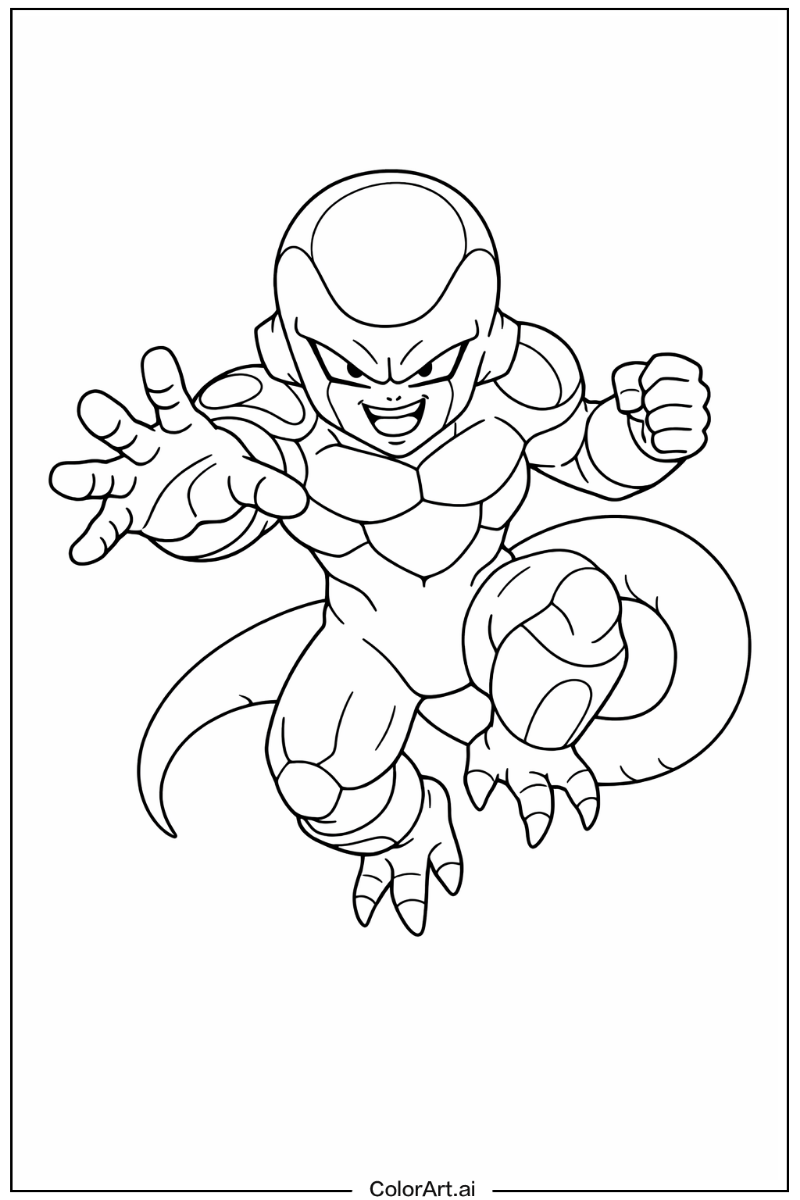 Frieza Dragon ball Design