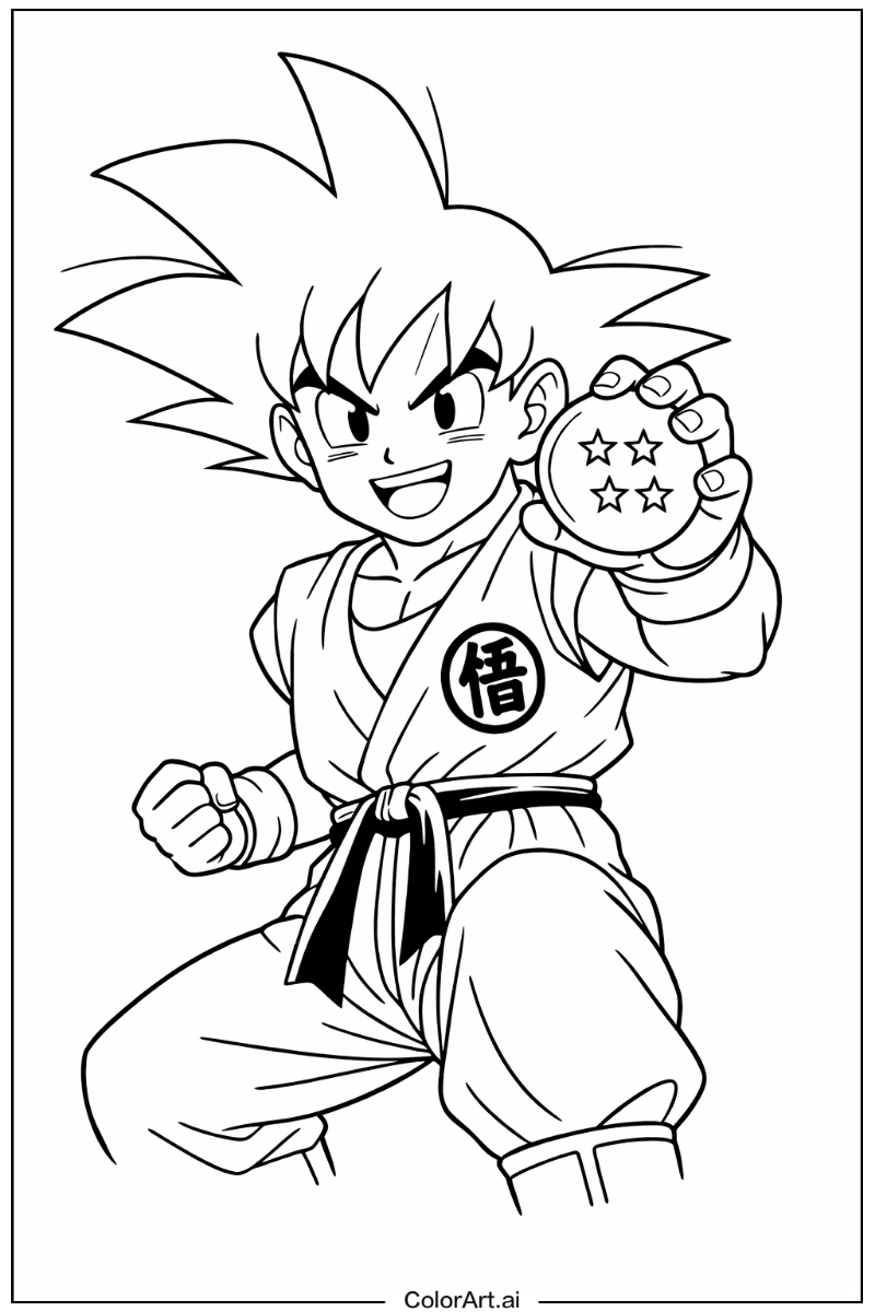 Dragon ball z goku Dragon ball Design 2