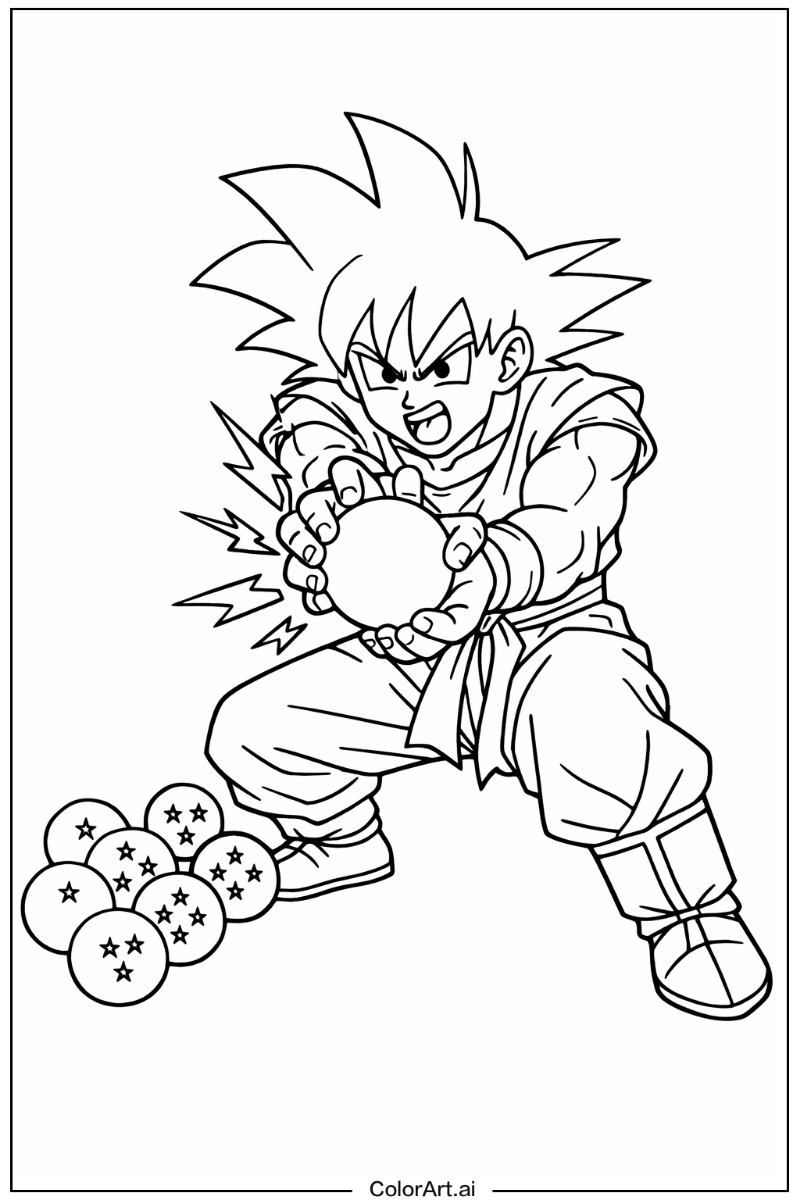 Dragon ball z goku Dragon ball Design