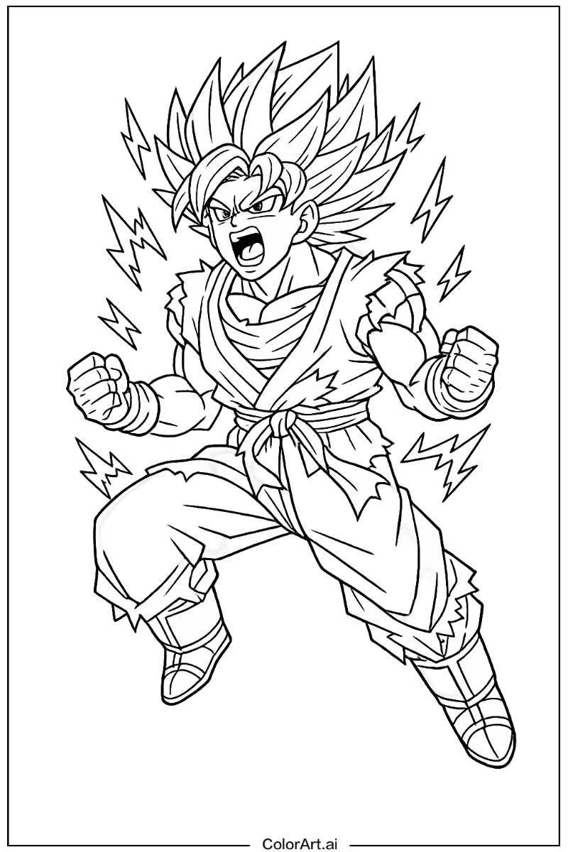 Dragon ball with Super saiyan 2 goku Theme 2