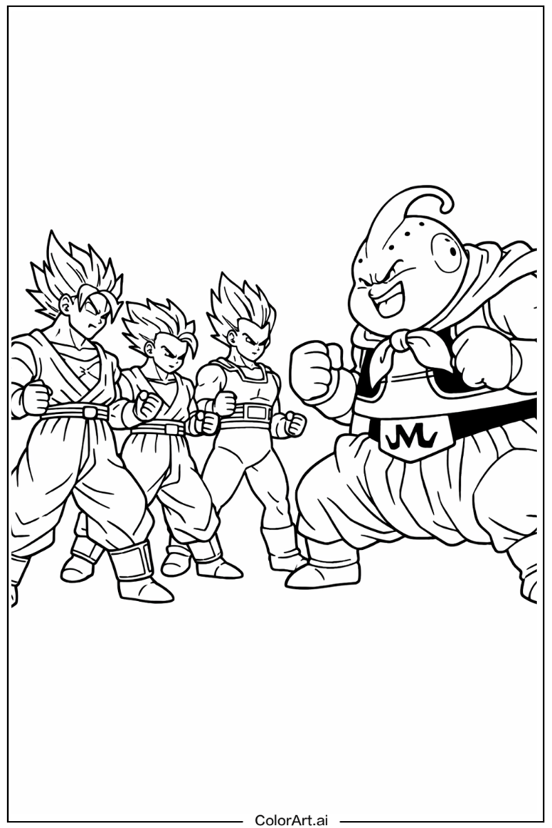 Dragon ball z buu saga Dragon ball Scene 2