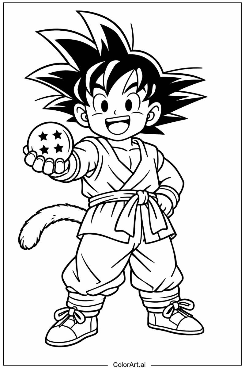 Dragon ball with Dragon ball gt goku Theme 2