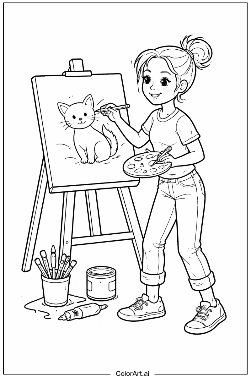 Gesture drawing Drawing Scene