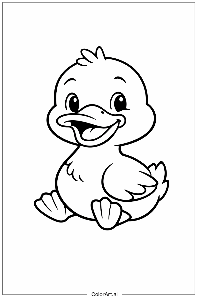 Smiling duck 2