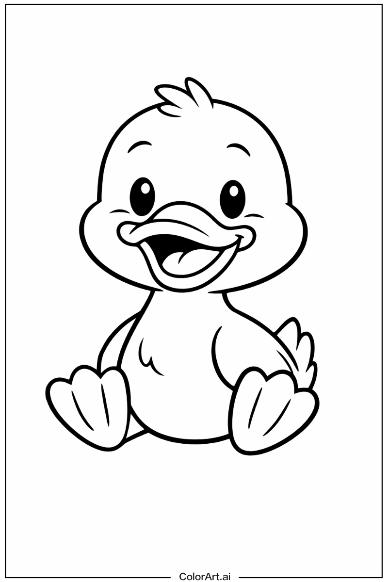 Smiling duck 4