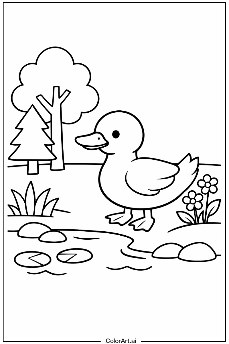 duck in Nature 1