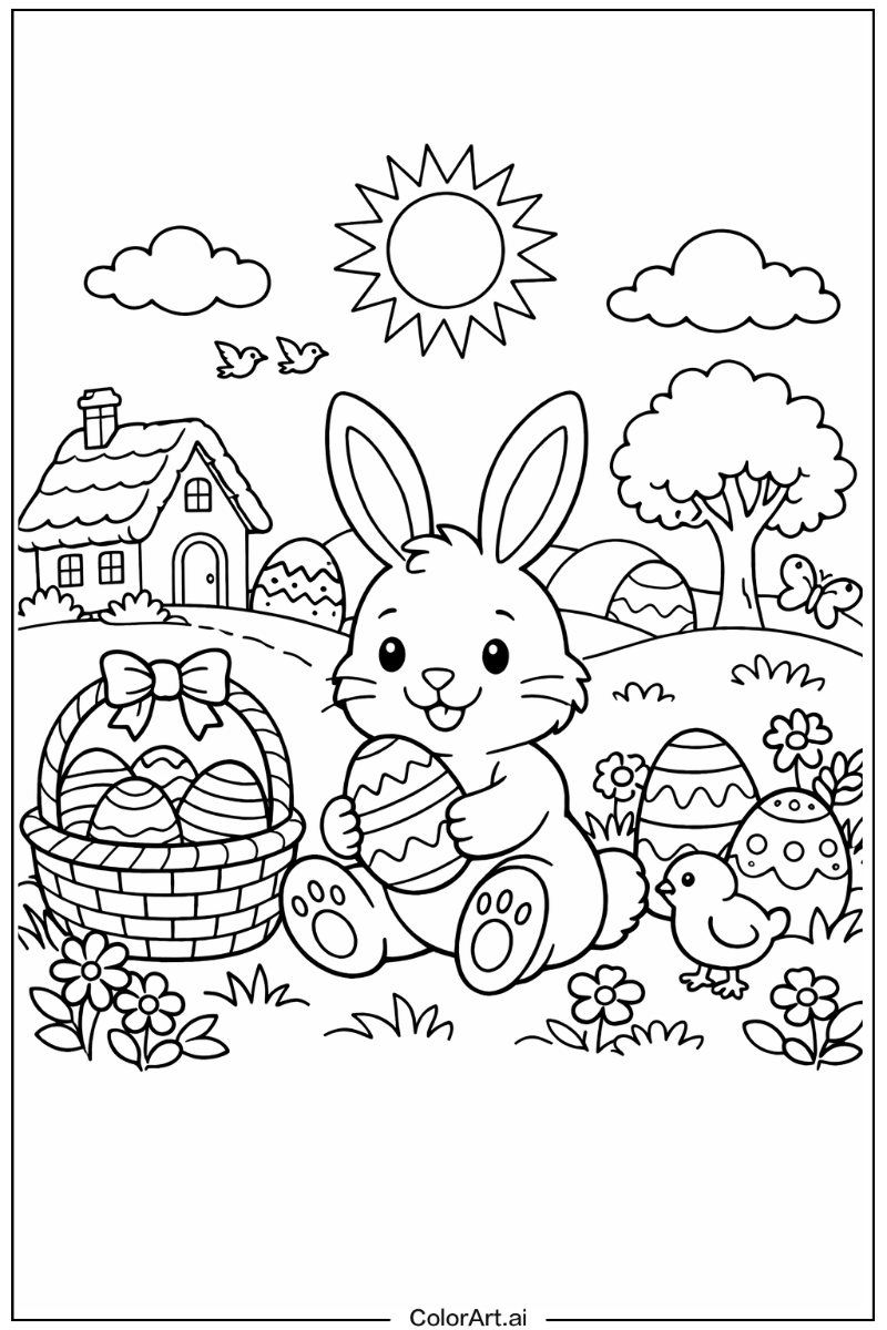 Easter rabbit Easter bunny Design 2