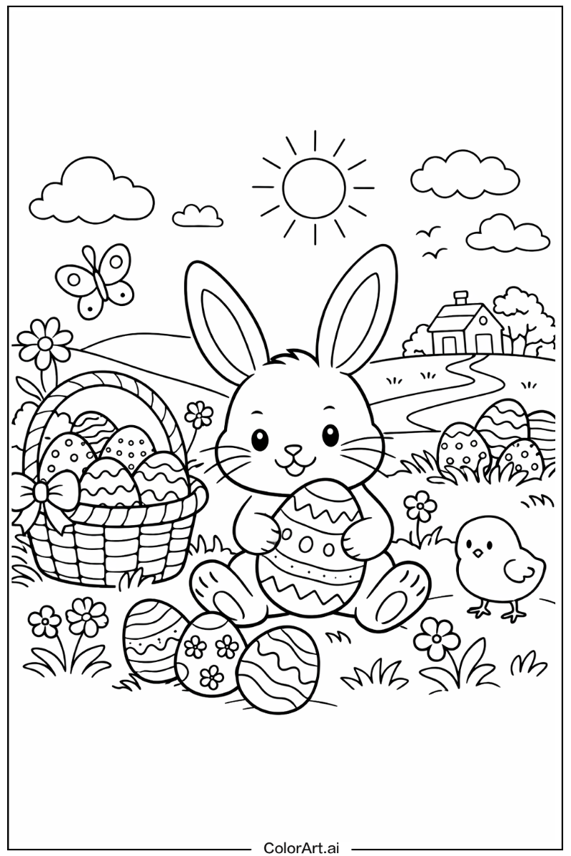 Easter rabbit Easter bunny Design