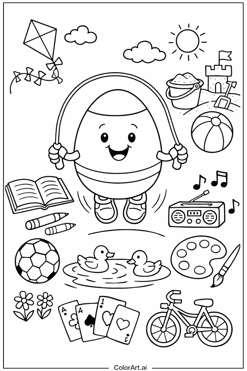 Easter egg Having Fun 2