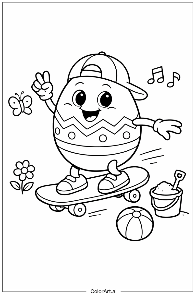 Easter egg Having Fun 3